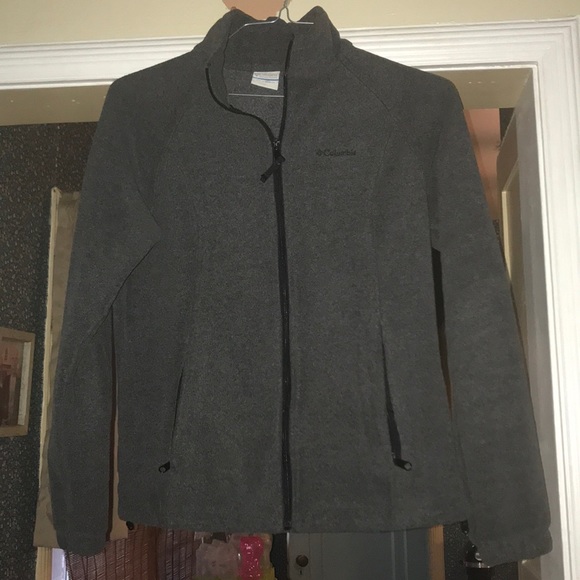 Columbia Jackets & Blazers - Gray Columbia Zip Up
